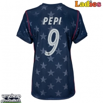 United States Ricardo Pepi #9 Replica Away Shirt Ladies World Cup 2026 Short Sleeve